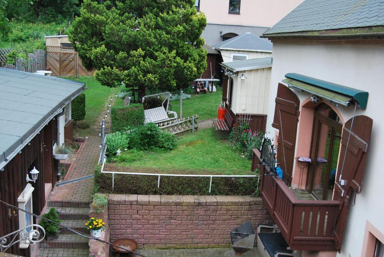 Pension Erzgebirgsstubel Ehrenfriedersdorf Buitenkant foto